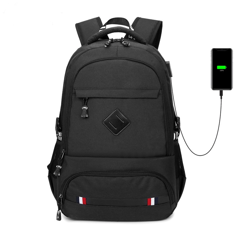 Korean Style Multifunctional USB Backpack for Men, Computer Bag for Business Trips, Leisure Backpack for Travel