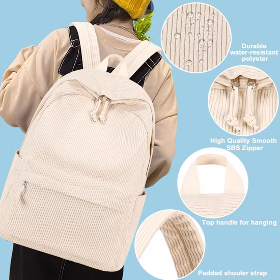 Grazioso zaino per bambini con borsa per il pranzo