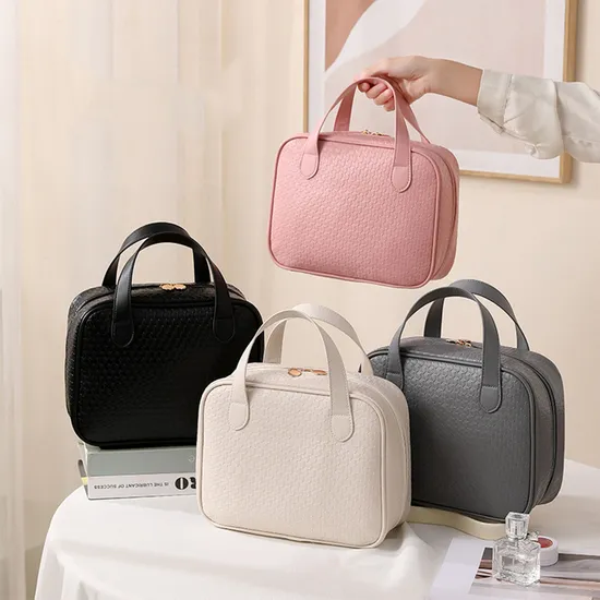 Borsa da viaggio portatile, borsa da viaggio leggera in pelle PU impermeabile