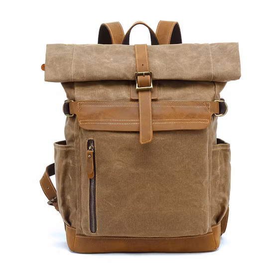 Zaino per borsa sportiva per computer portatile da viaggio per il tempo libero in tela di moda maschile per studenti delle scuole universitarie (CY6888)
