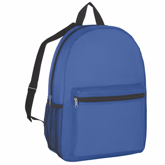 Articolo promozionale: zaino personalizzato economico classico semplice in poliestere con prezzo competitivo.  Zaino Mochila