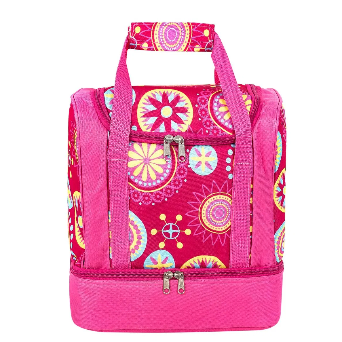 Borsa termica personalizzata per borsa da pranzo per bambini, impermeabile, di grande capacità, per pizza calda