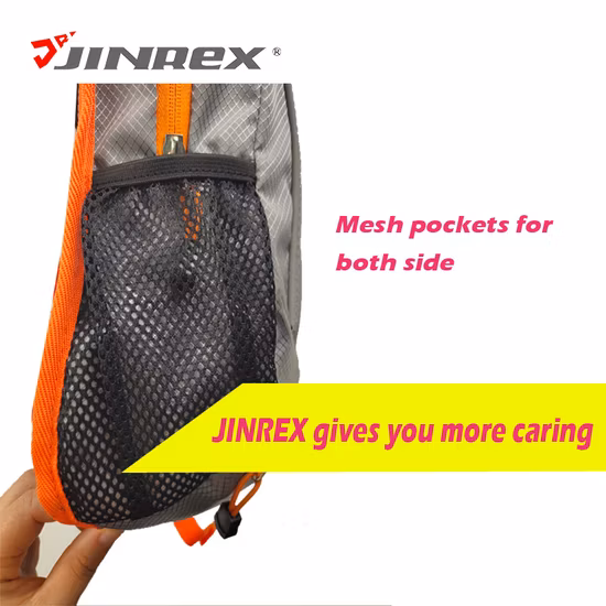 Zaino idrico Jinrex per sport all'aria aperta, ciclismo, corsa, escursionismo, campeggio, arrampicata e allenamento quotidiano