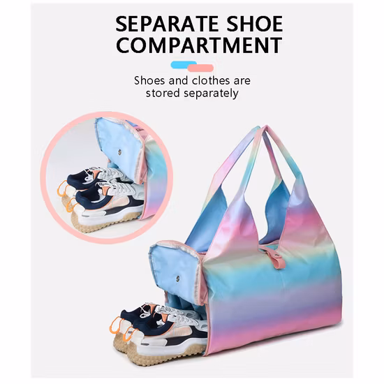 Borsa da viaggio di design alla moda Borsa da viaggio sportiva portatile impermeabile per palestra