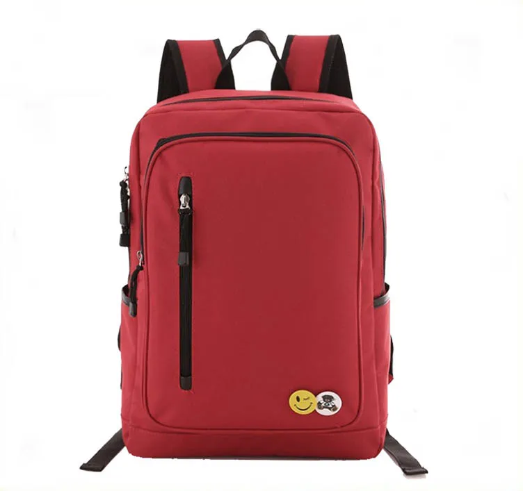 Borsa per zaino per documenti per studenti, per ragazze, in poliestere rosso 600d, distributore